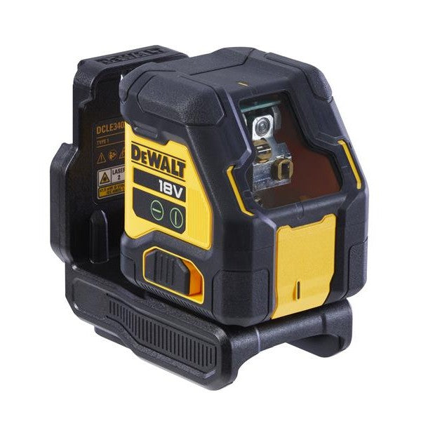 DEWALT DCLE34021N XR Compact Cross Line Green Laser 18V Bare Unit