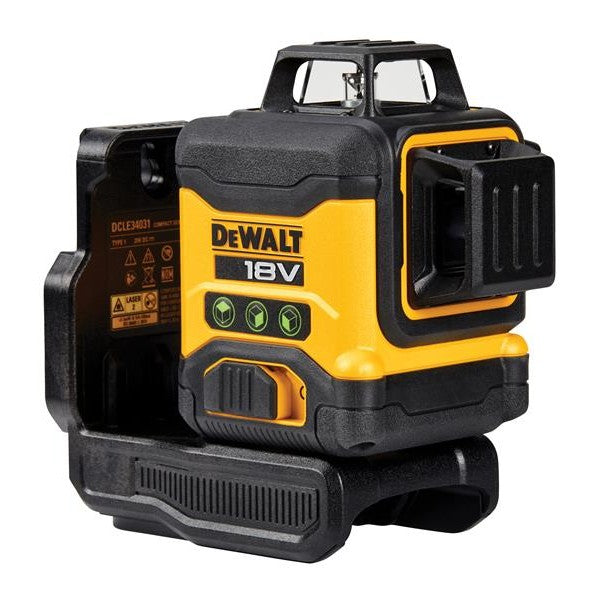 DEWALT DCLE34031N 3 x 360° Multi Line Laser 18V Bare Unit