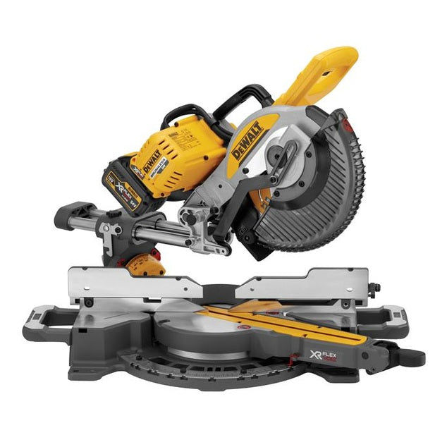 DEWALT DCS727T2 XR FlexVolt Slide Mitre Saw 250mm 54V 2 x 2.0Ah Li-ion