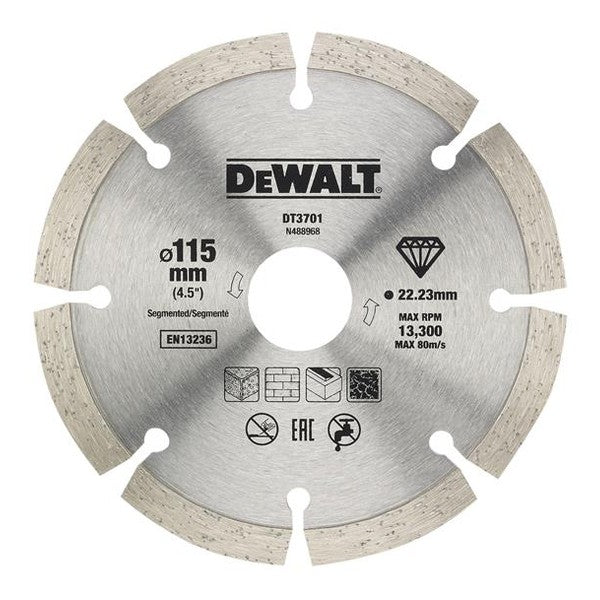 DEWALT Dry Diamond Blade 115mm (2 Pack)