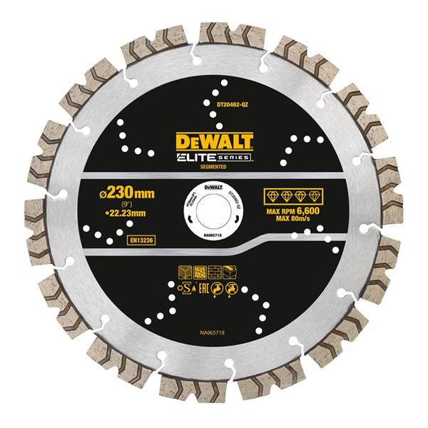 DEWALT ELITE SERIES™ All Purpose Diamond Segmented Wheel 230 x 22.2mm