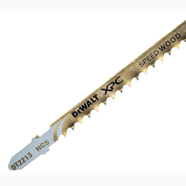 DEWALT XPC HCS Wood Jigsaw Blades Pack of 5 T144D