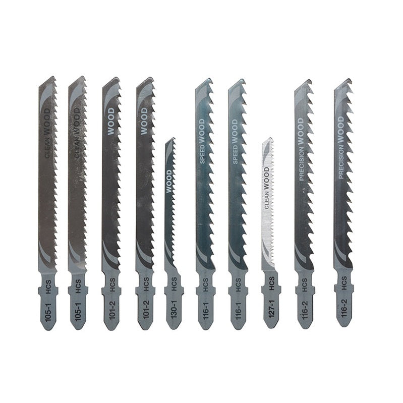 DEWALT HCS Wood Jigsaw Blades Variety Pack of 10 - Watson Hire
