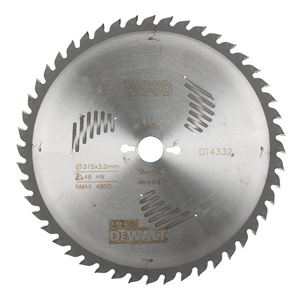 DEWALT Series 60 Circular Saw Blade 315 x 30mm x 48T