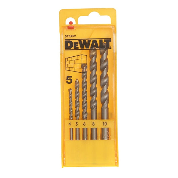 DEWALT Masonry Drill Set. 5 Piece