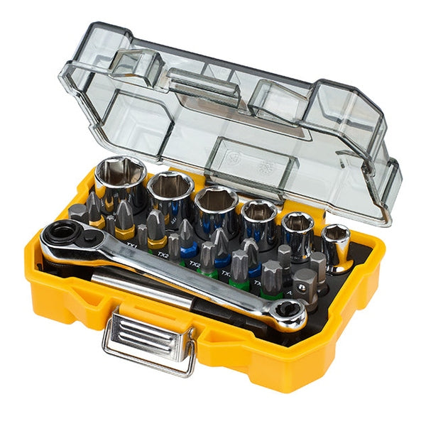 DEWALT DT71516 Socket & Screwdriving Set, 24 Piece - Watson Hire