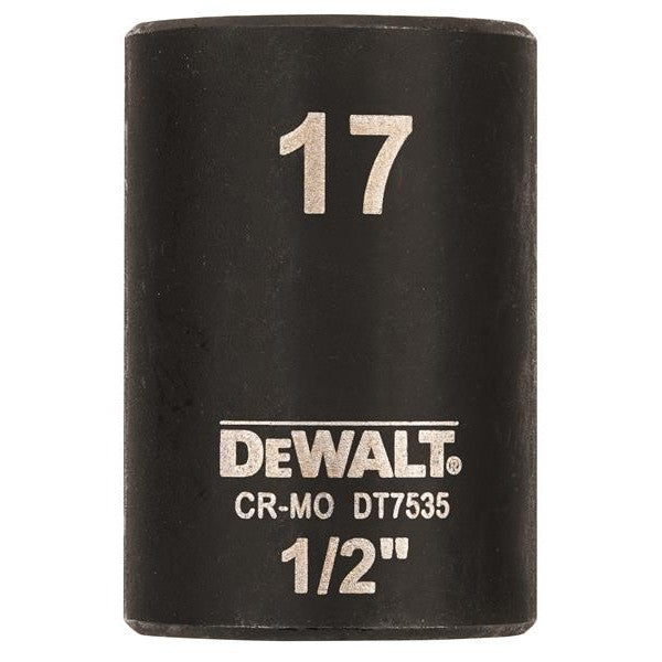 DEWALT DT7535 1/2in Shallow Impact Socket 17mm