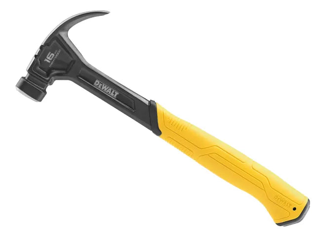 DEWALT CURVE-CLAW HAMMER ONE PIECE - 16OZ 454G