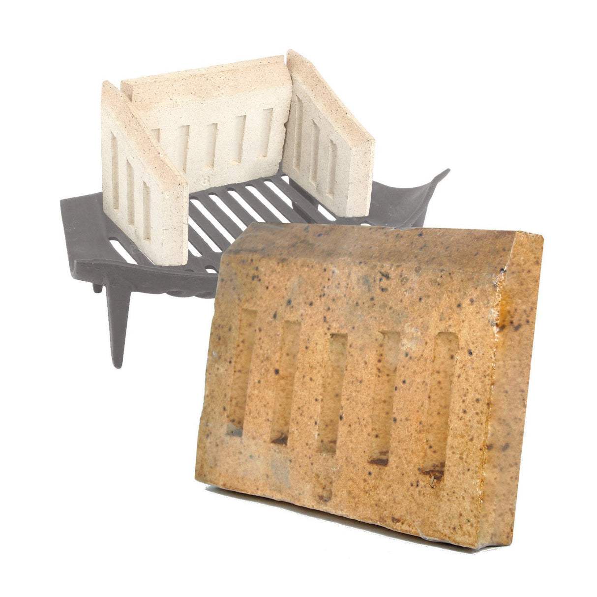 DE VIELLE 10 INCH BACK BRICK FOR 18 INCH GRATE