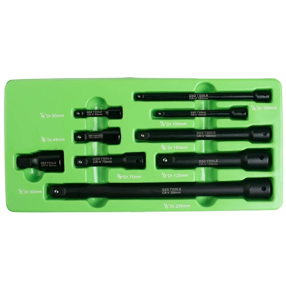 DSD TOOLS 9PC IMPACT EXTENSION BAR SET