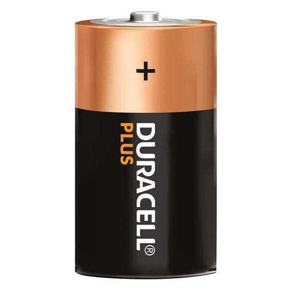 Duracell D Cell Plus Power LR20/HP2 Batteries (Pack 2)