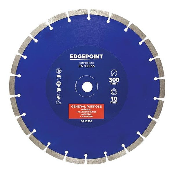 EDGEPLUS EDGEPOINT GP10300 GENERAL-PURPOSE DIAMOND BLADE 300MM - Watson Hire