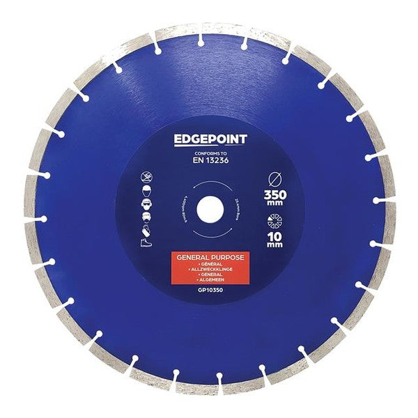 EDGEPLUS EDGEPOINT GP10350 GENERAL-PURPOSE DIAMOND BLADE 350MM - Watson Hire