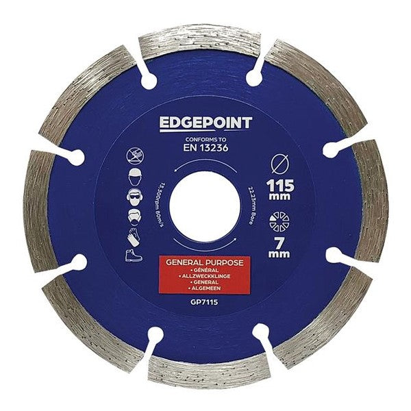 EdgePoint GP7115 General-Purpose Diamond Blade 115mm - Watson Hire