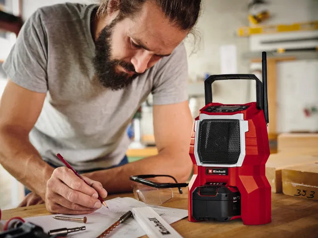 EINHELL PXC 18V BT/AM/FM RADIO BARE