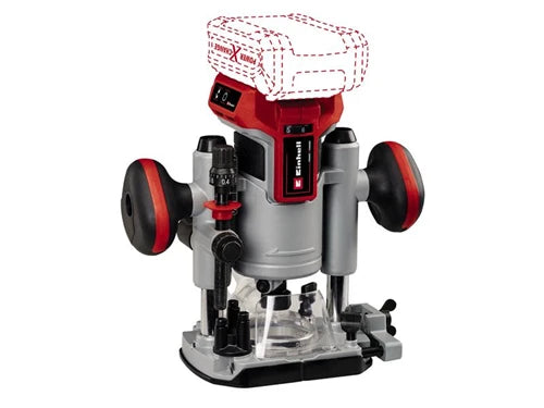 EINHELL PXC 18V BRUSHLESS 1/4" ROUTER BARE