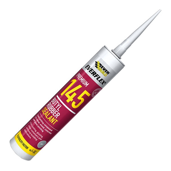 Everbuild Sika Everflex® 145 Butyl Rubber Sealant 300ml Grey