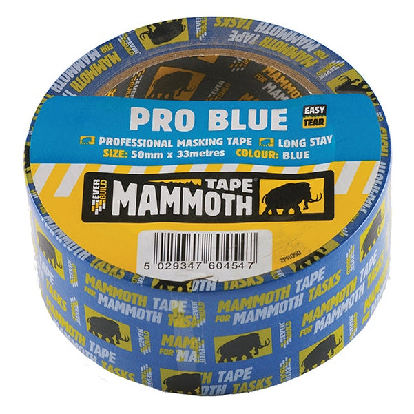 Everbuild Sika Pro Blue Masking Tape 25mm x 33m