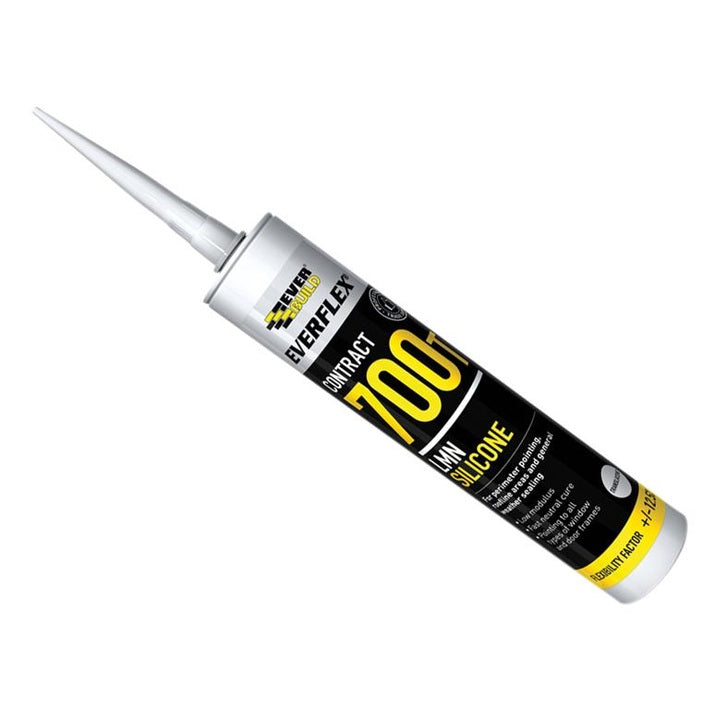 Everbuild Sika Everflex® 700T LMN Silicone Translucent 300ml