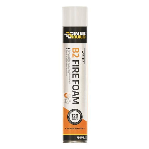 Everbuild Sika Fire Foam B2 Hand Grade Aerosol 750ml