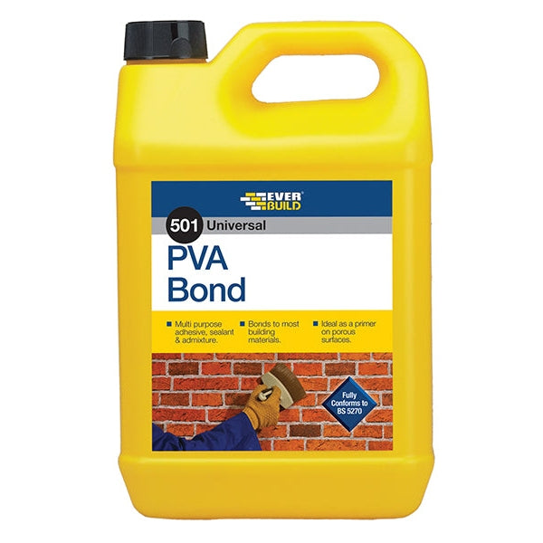 Everbuild Sika 501 Universal PVA Bond 5 litre