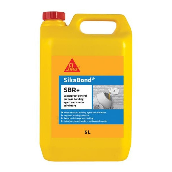 Everbuild Sika Sikabond SBR+ 5 litre