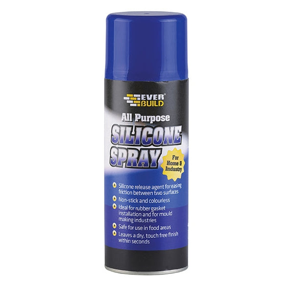Everbuild Sika All Purpose Silicone Spray 400ml