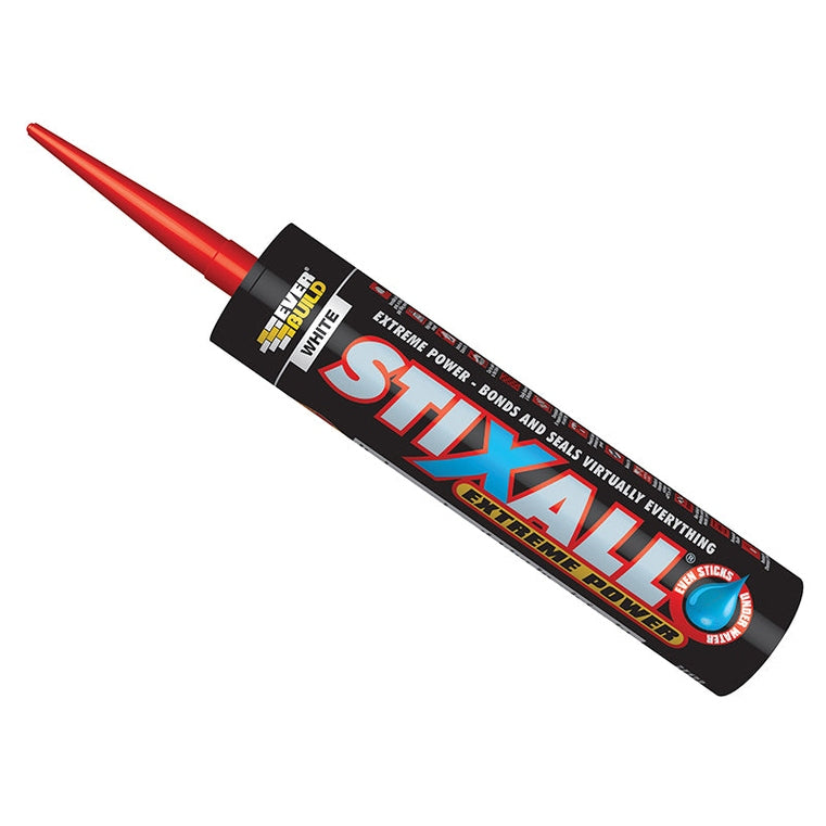 Everbuild Sika Stixall Extreme Power Cartridge White 290ml