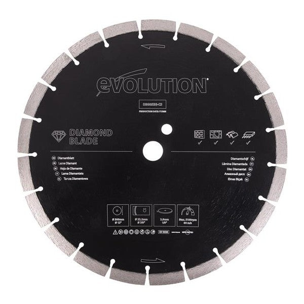 Evolution General Purpose Diamond Blade 300 x 22.2mm