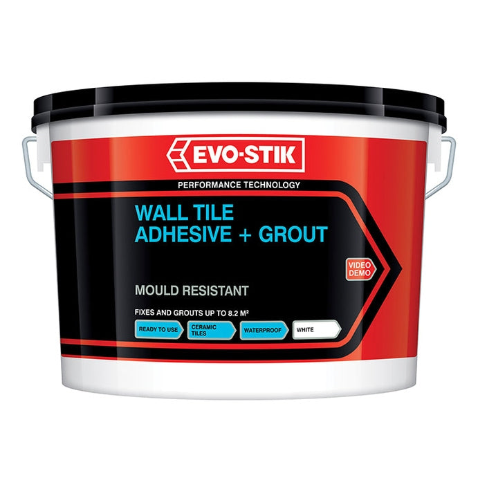 EVO-STIK Mould Resistant Wall Tile Adhesive & Grout 2.5 litre