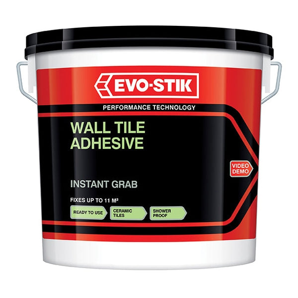 EVO-STIK Instant Grab Wall Tile Adhesive 10 litre - Watson Hire