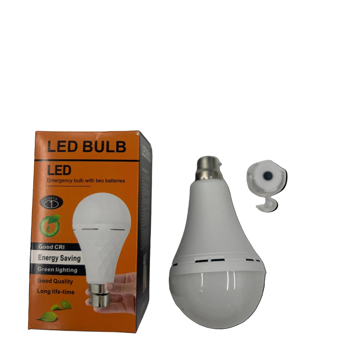 RECHARGEABLE 12W LED BULB WITH BAYONET FITTING