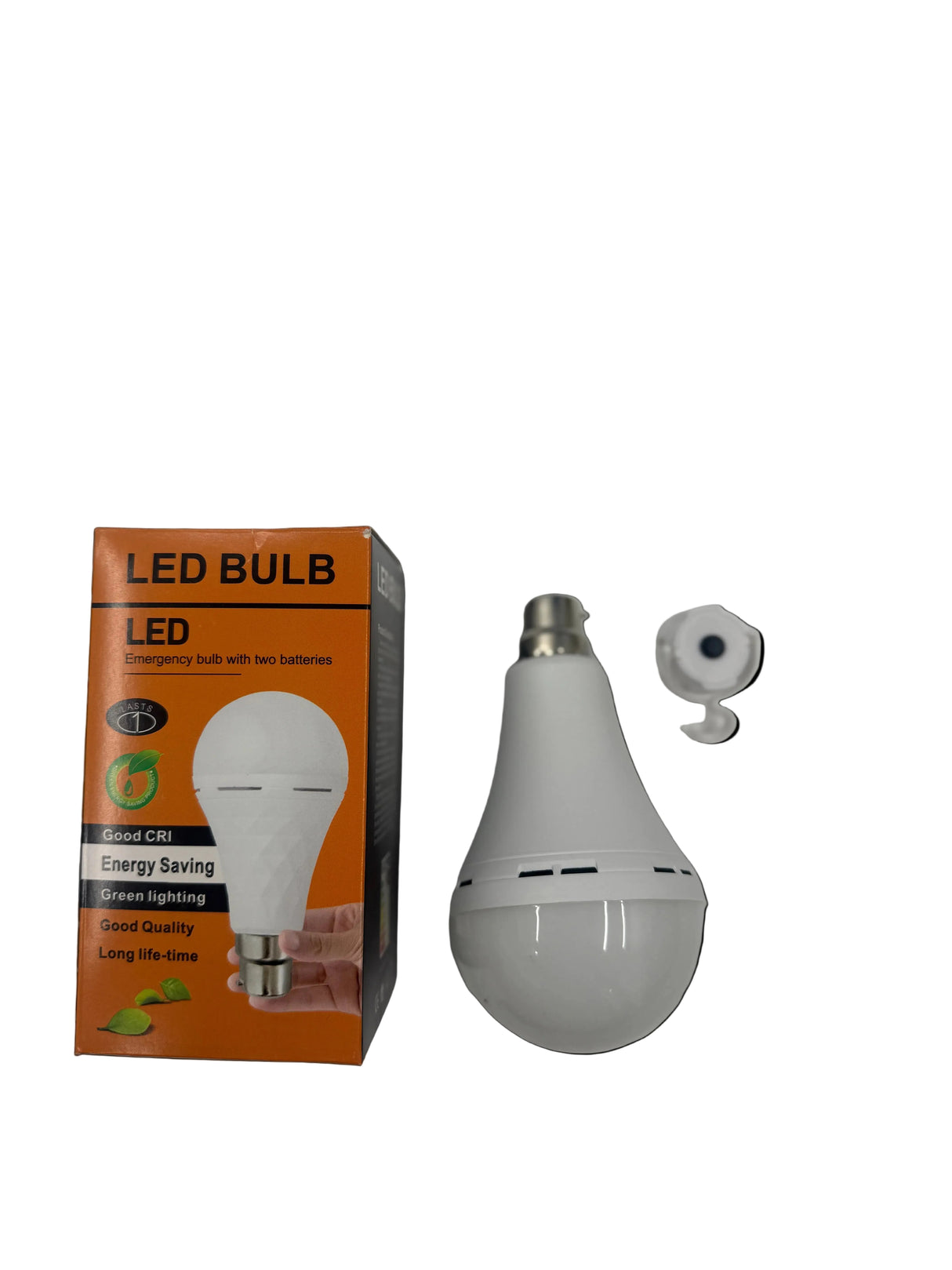 RECHARGEABLE 12W LED BULB WITH BAYONET FITTING