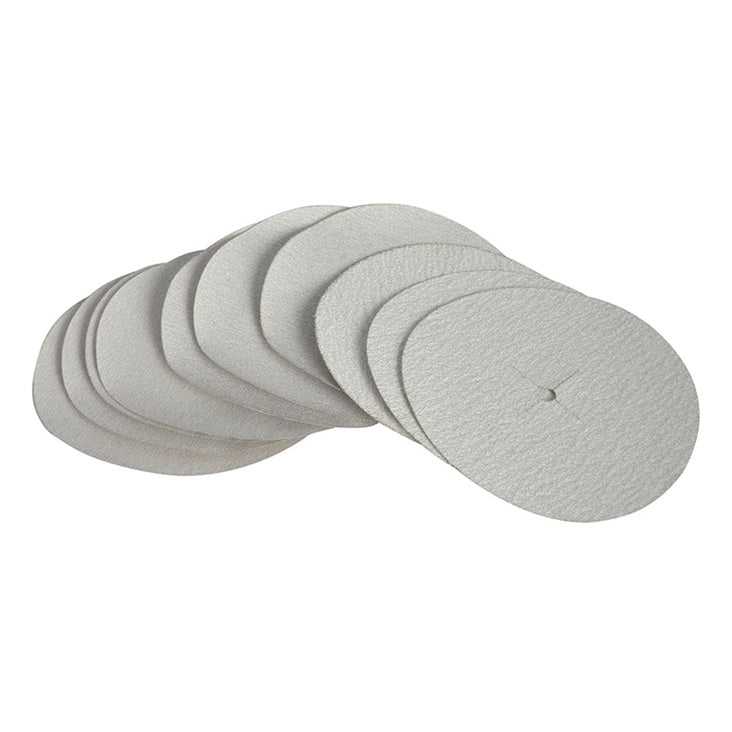 Faithfull Paper Sanding Disc 6 x 125mm Assorted (Pack 10)