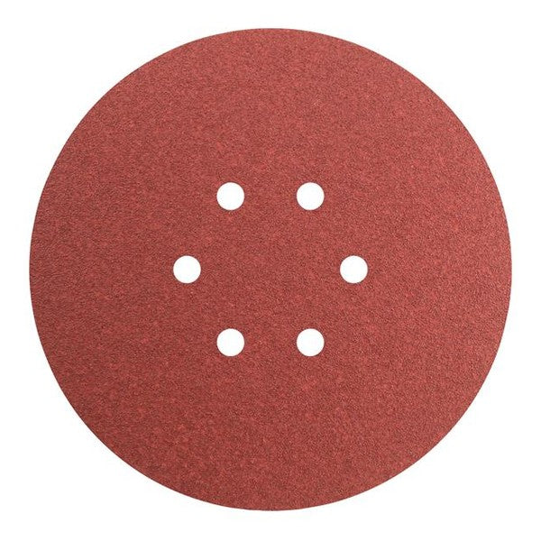 Faithfull Hook & Loop Sanding Disc DID2 Holed 150mm Medium Fine (Pack 5)