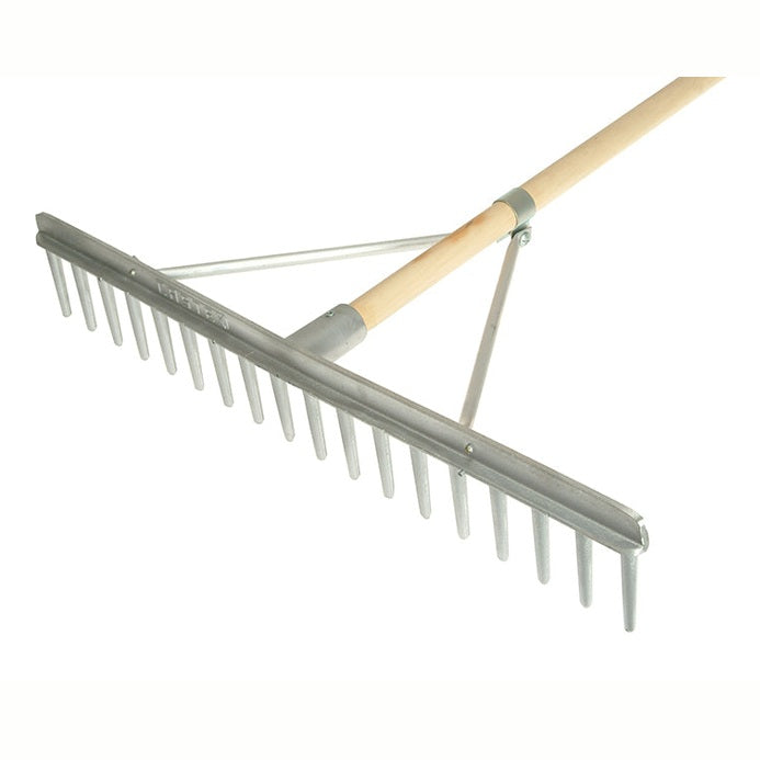Faithfull Aluminium Landscape Rake Complete With Handle - Watson Hire