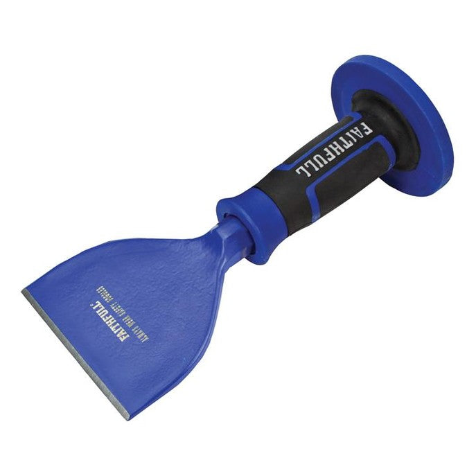 Faithfull Brick Bolster With Grip 100mm (4in) - Watson Hire