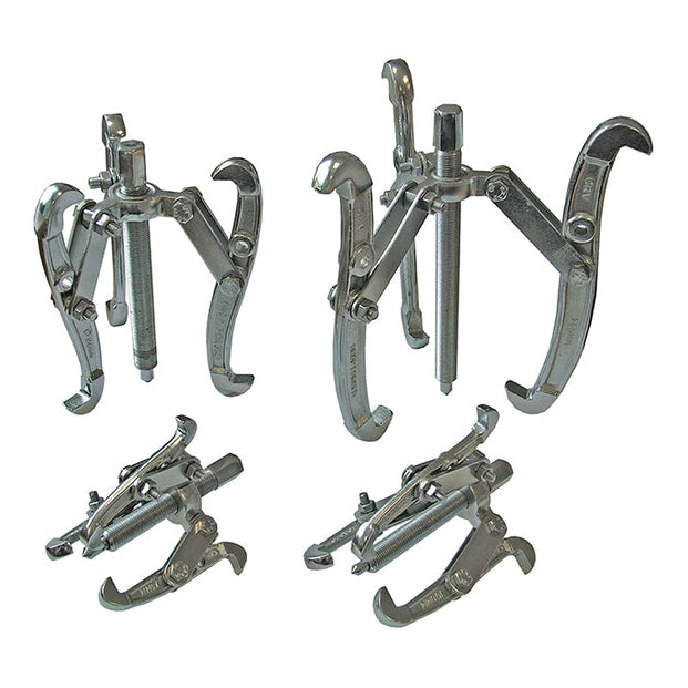 Faithfull Bearing Puller Set, 4 Piece 75 100 150 & 200mm
