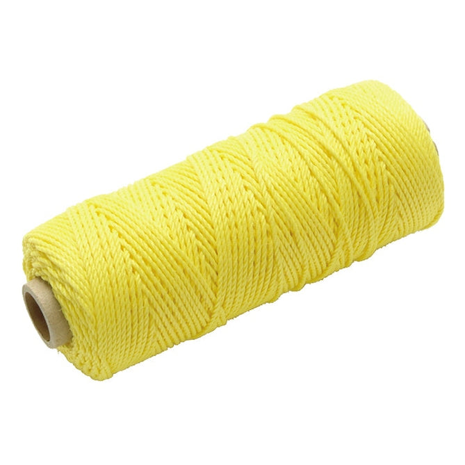 Faithfull Hi-Vis Nylon Brick Line 100m (330ft) Yellow