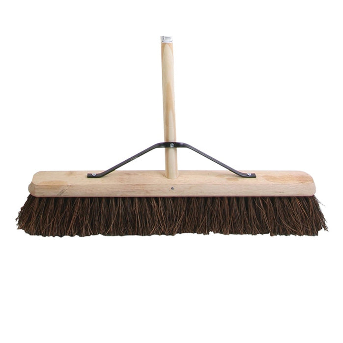 Faithfull Stiff Bassine Broom 600mm (24in) + Handle & Stay