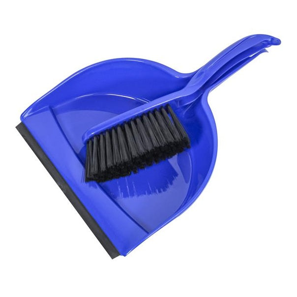 Faithfull Plastic Dustpan & Brush Set