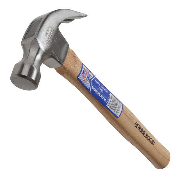 Faithfull Claw Hammer Hickory Shaft 454g (16oz)