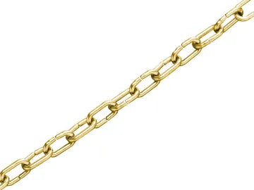 FF POLISHED BRASS CLOCK CHAIN 1.6MM X 10M