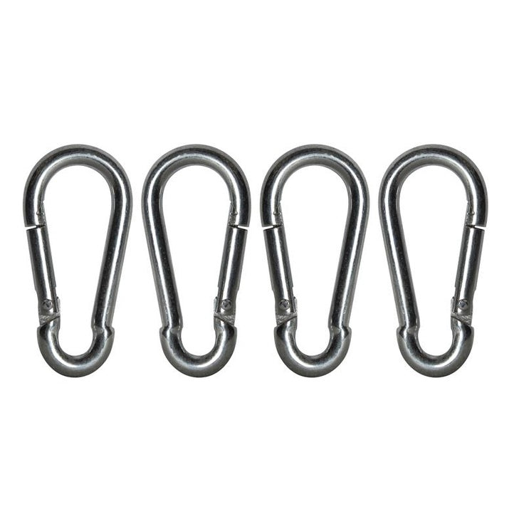 Faithfull Fire Brigade Snap Hook 6mm Zinc Plated (Pack 4)