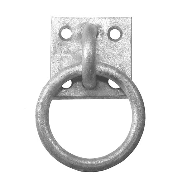 Faithfull Ring On Plate - Galvanised