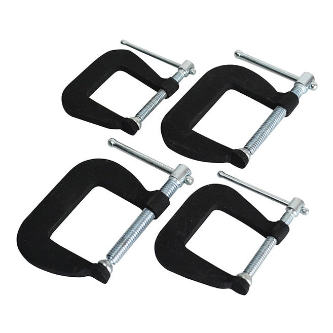 Faithfull Forged Mini Clamp Set, 4 Piece