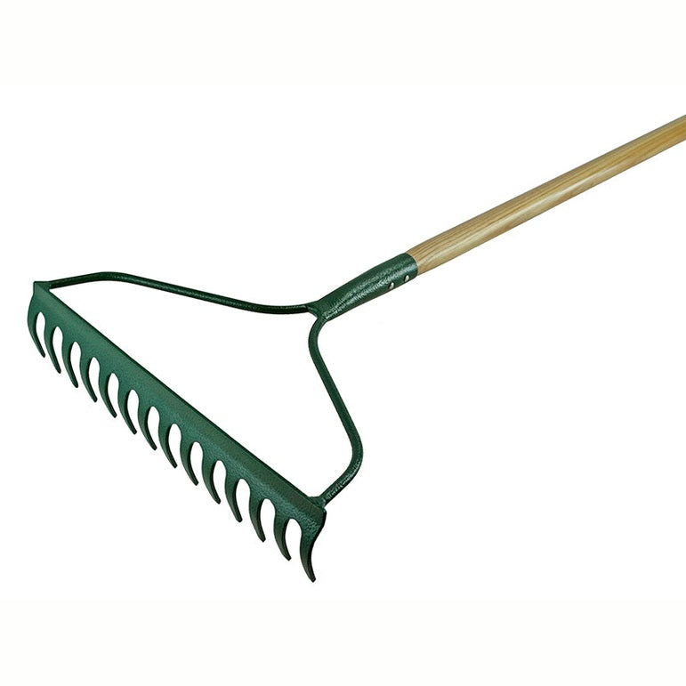 Faithfull Countryman Garden Rake 14 Flat Tines