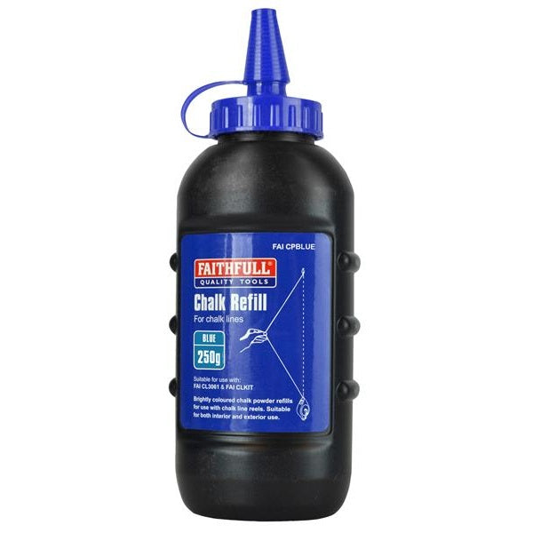 Faithfull Chalk Powder Blue 250g