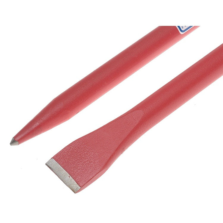 Faithfull Chisel & Point Crowbar 32mm x 1.8m