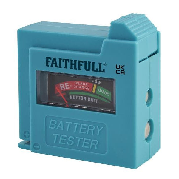 Faithfull Battery Tester for AA, AAA, C, D & 9V